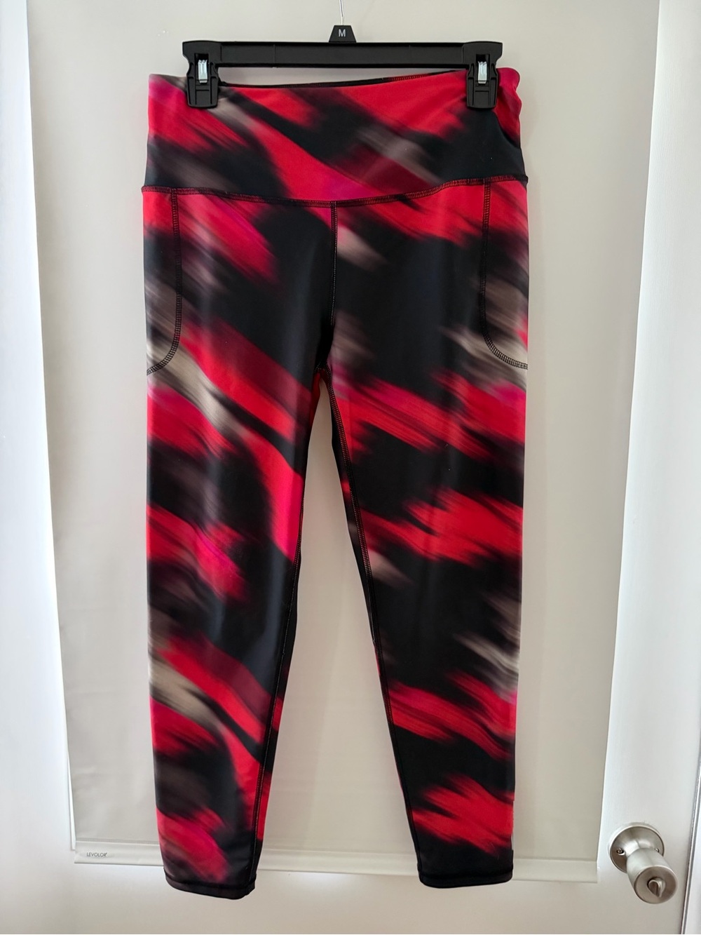 DSG Red & Black Motion-Print Women’s Leggings